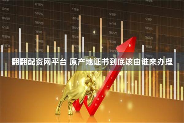 翻翻配资网平台 原产地证书到底该由谁来办理